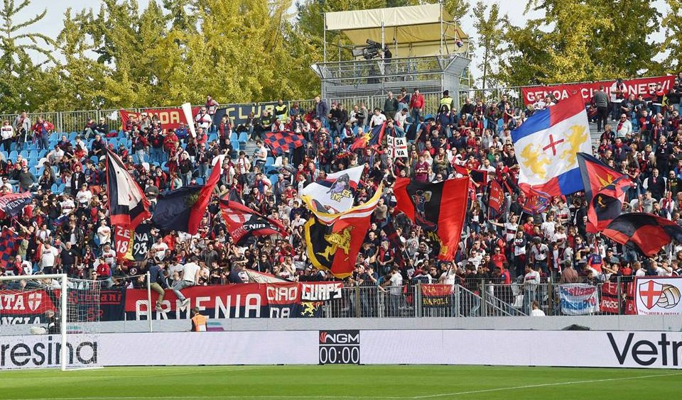 Genoa, comunque e ovunque: oltre 1600 tifosi a Firenze  