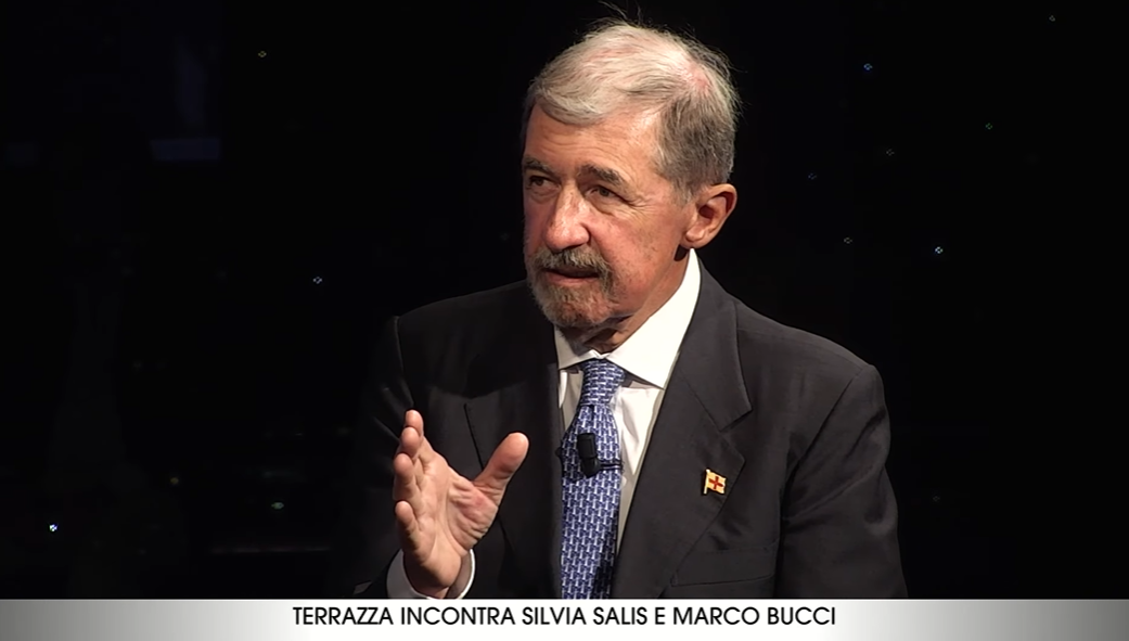 Il governatore Marco Bucci