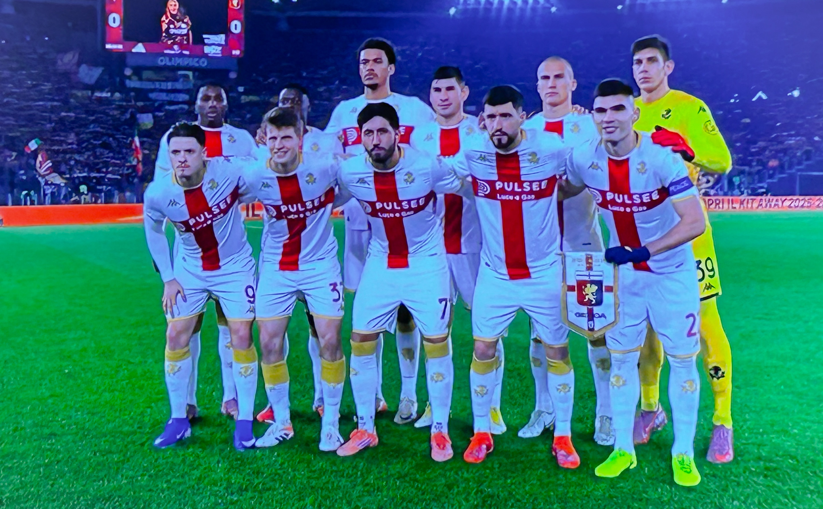 36' Roma-Genoa 3-0 Anche Ferguson a bersaglio: è crollo rossoblù