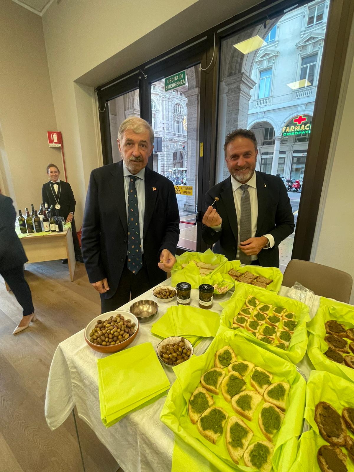 Marco Bucci e Alessandro Piana