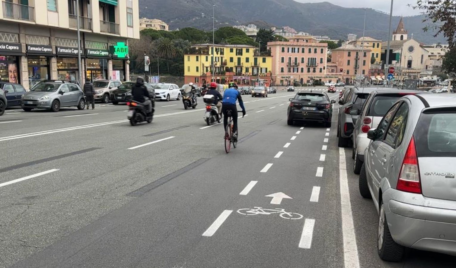 Ciclabili a Genova, Fiab: 