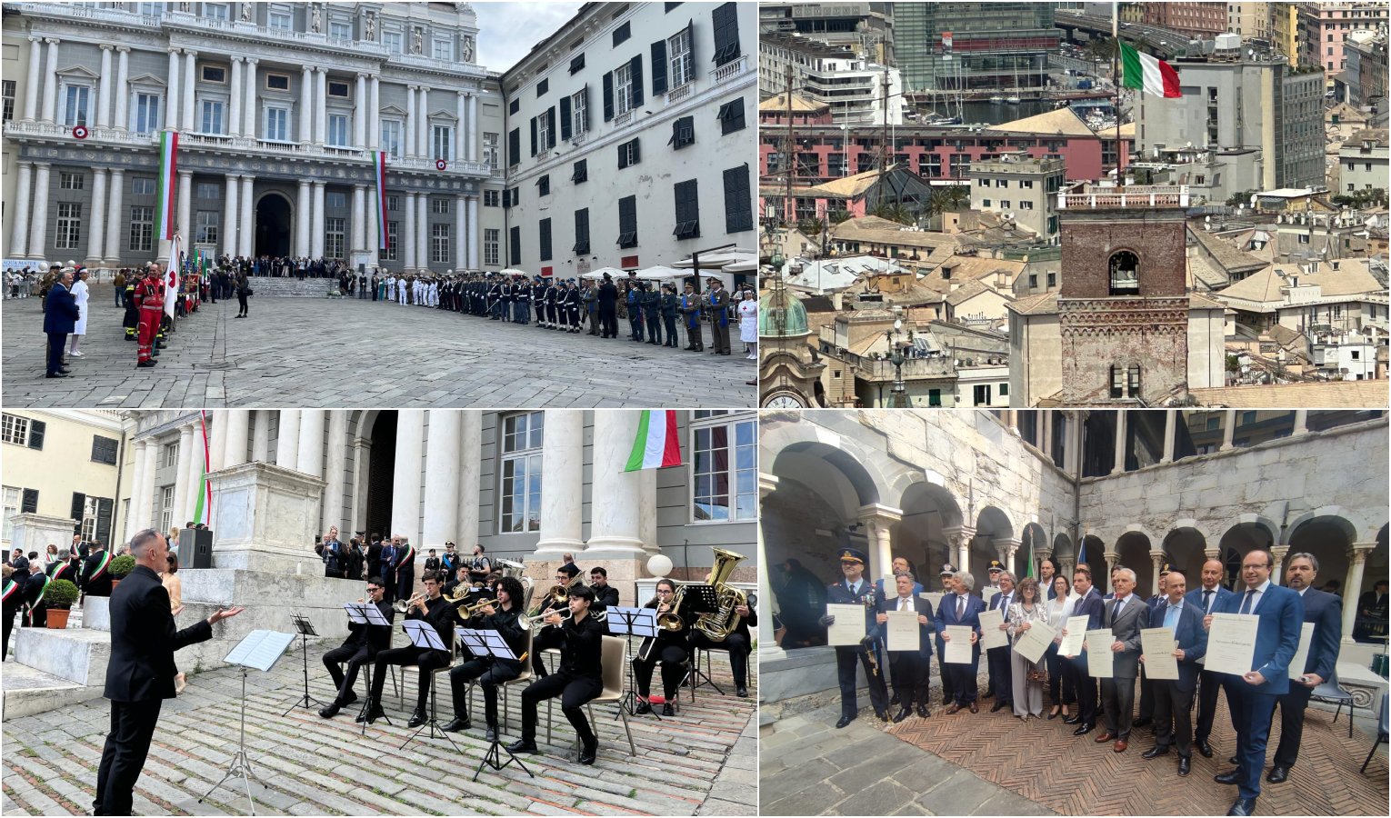 Genova celebra la Repubblica tra il suo inno e i valori della Costituzione