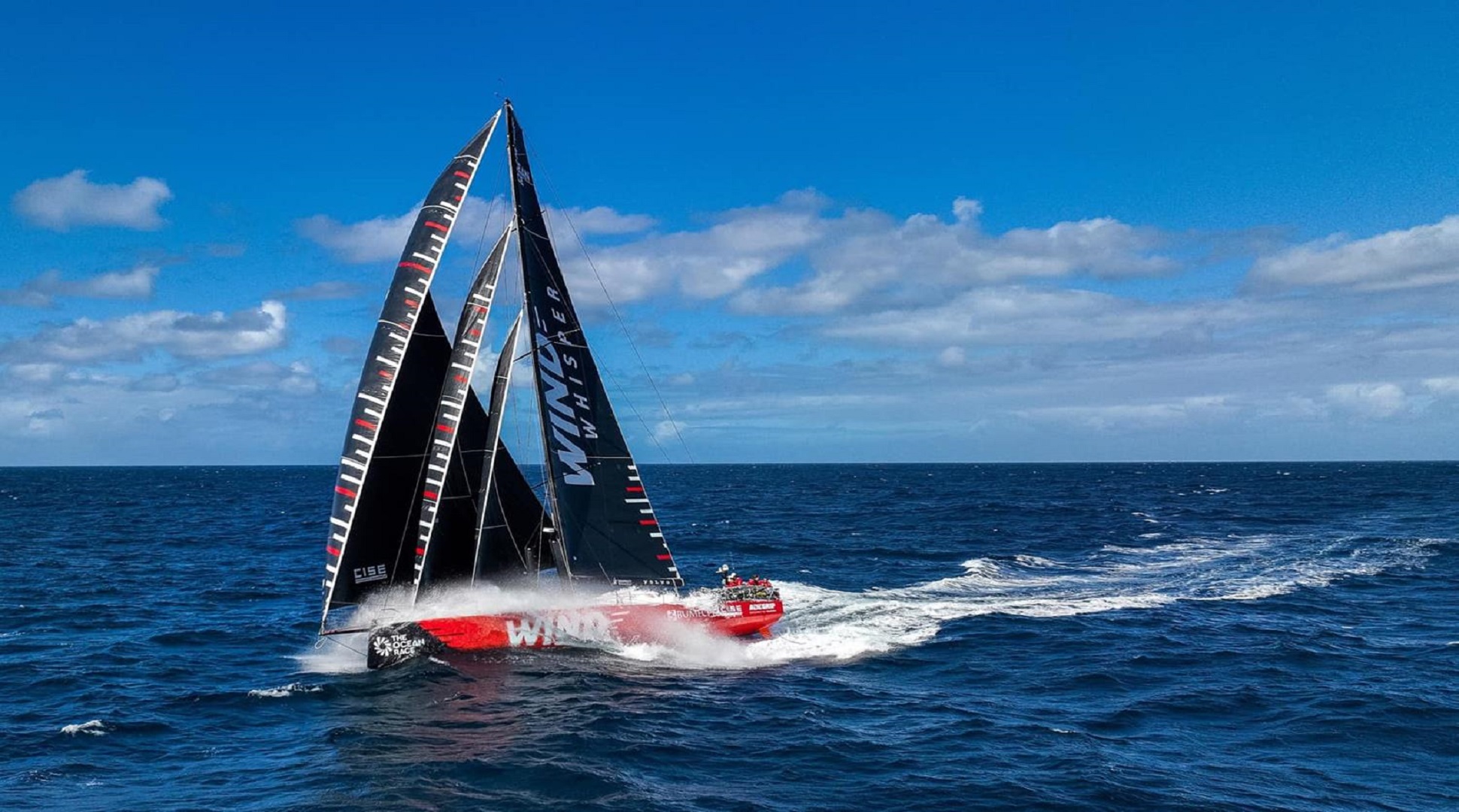 The Ocean Race, arriva a Genova la prima barca, Wind Whisper