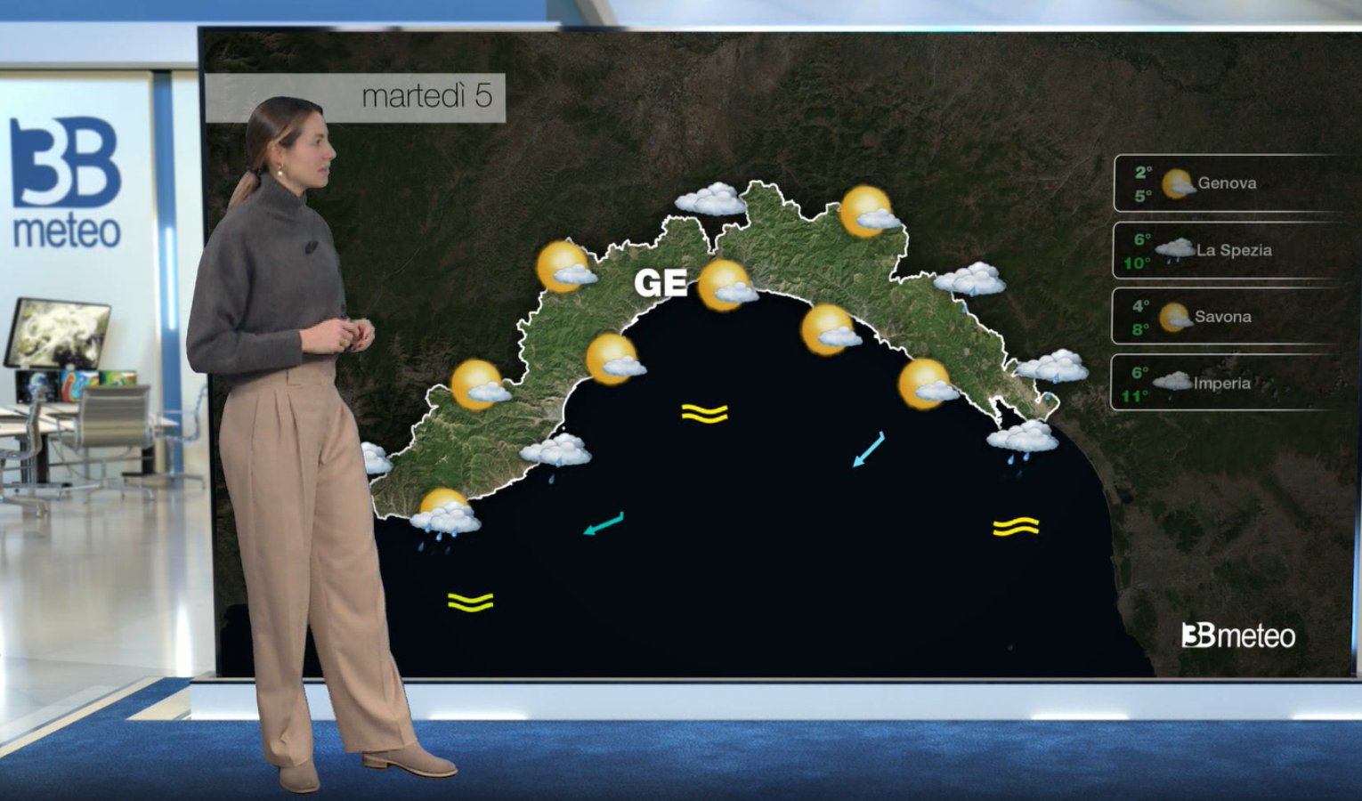 Meteo in Liguria, le previsioni del tempo per l'inizio settimana