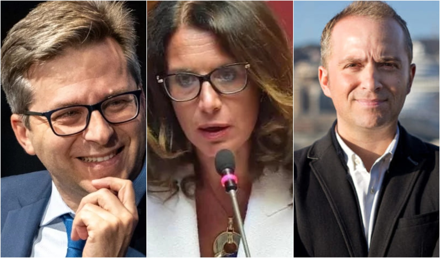 Lorenzo Basso, Ilaria Cavo e Luca Pirondini Senatori e parlamentari liguri