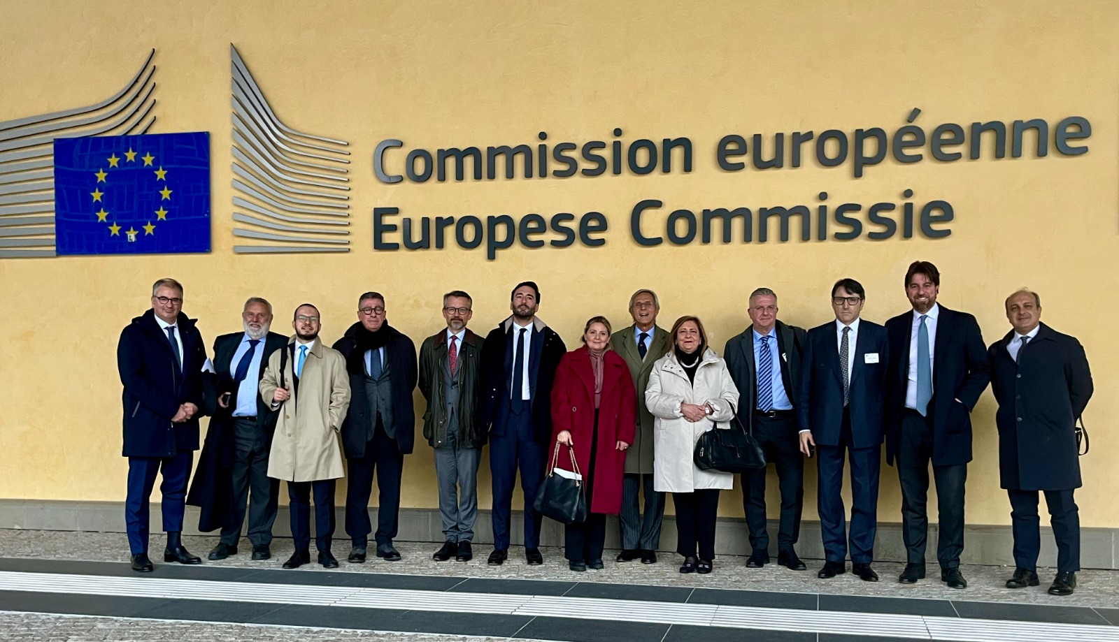 Assarmatori, Messina in visita a Bruxelles: 