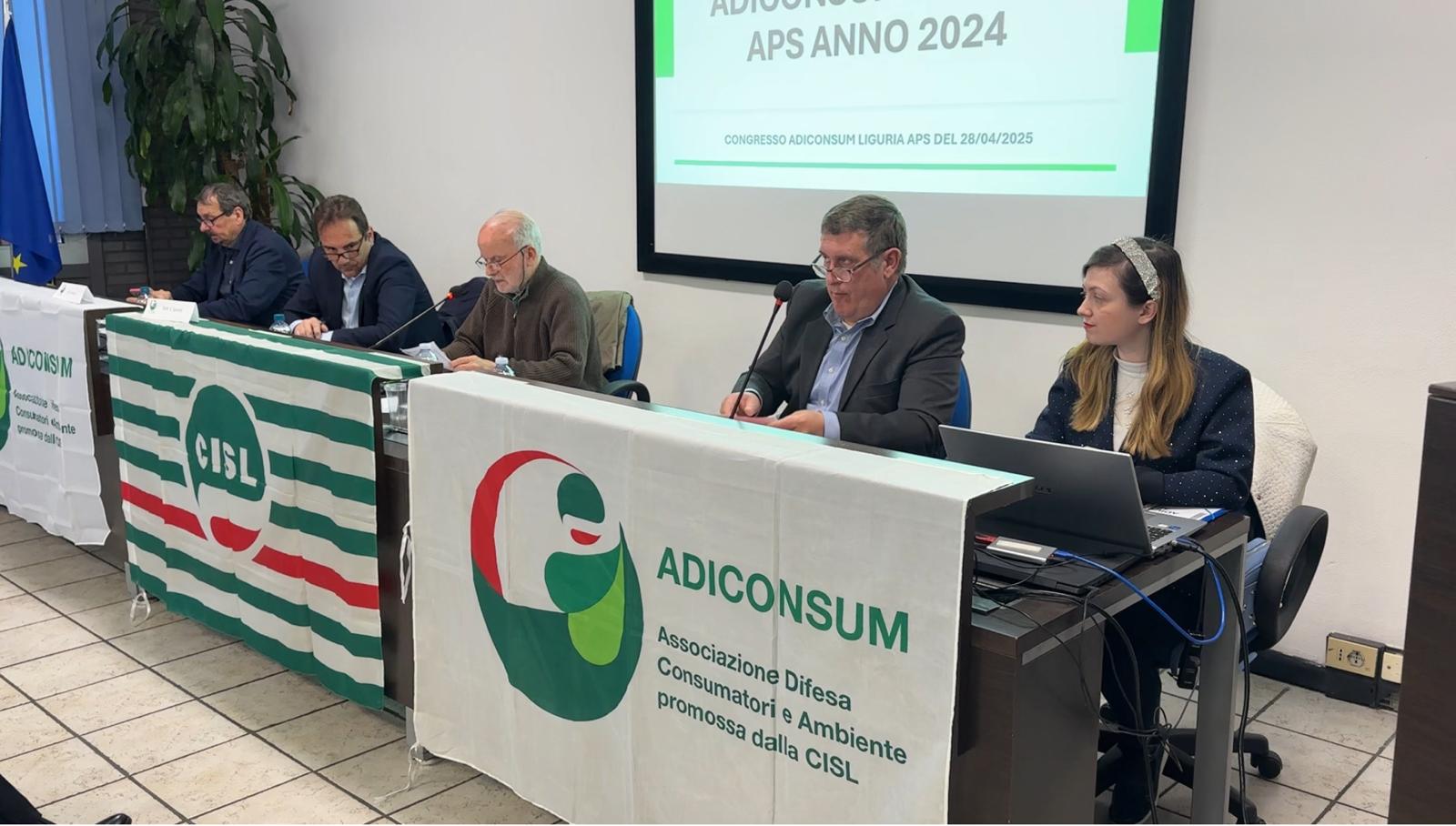 Congresso Adiconsum in Liguria, Enrico Denevi nuovo presidente