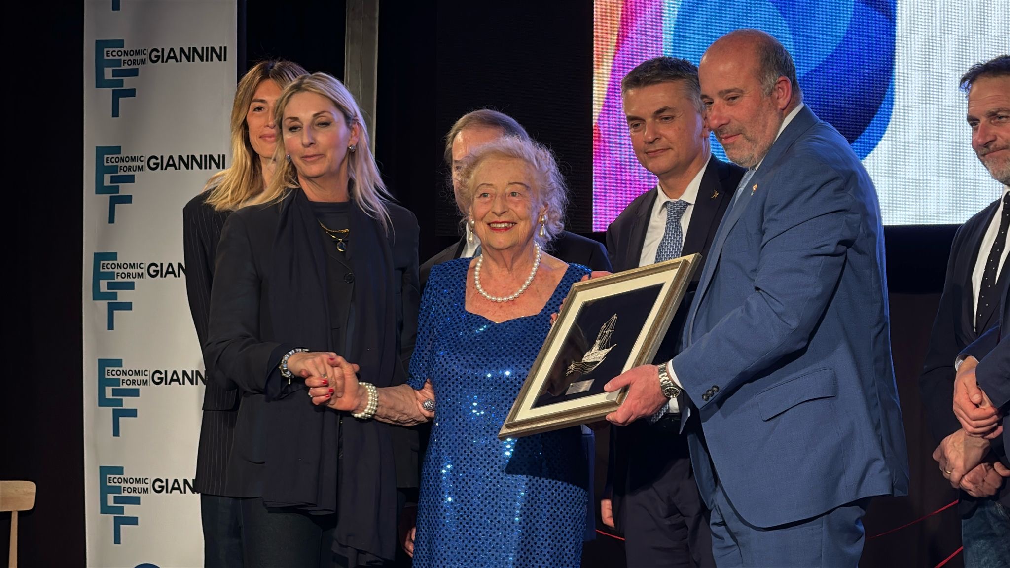 Al Forum Giannini premiata Elettra Marconi: 