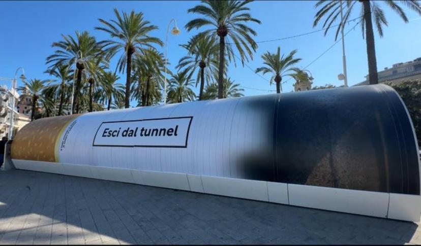 sci dal tunnel”: a Genova la lotta al fumo prende forma