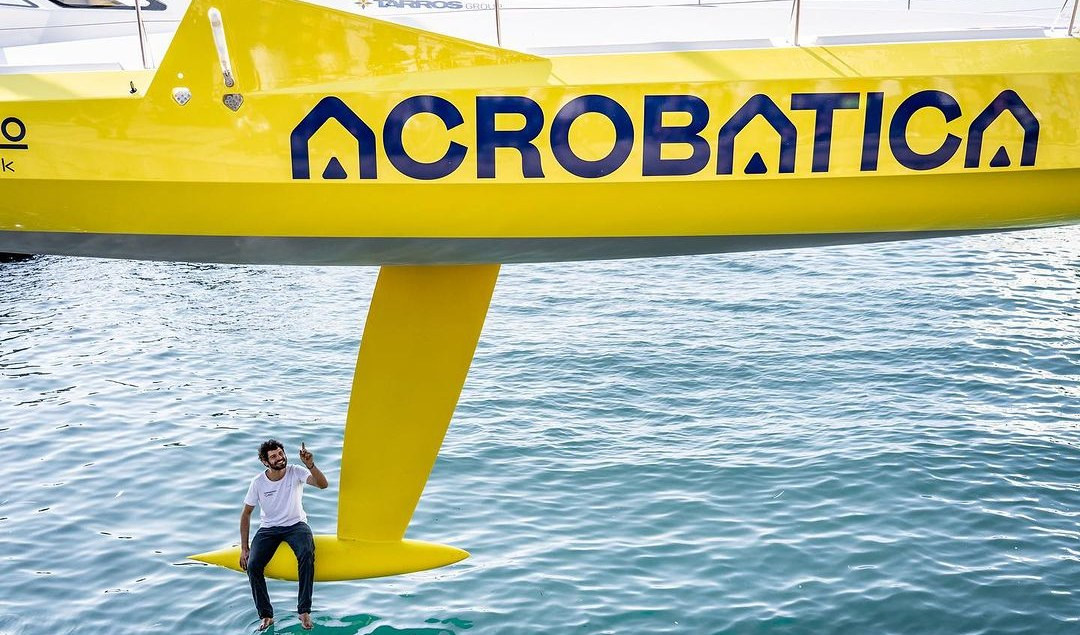 Lo Yacht Club Italiano a bordo di Acrobatica, la nuova sfida oceanica di Alberto Riva