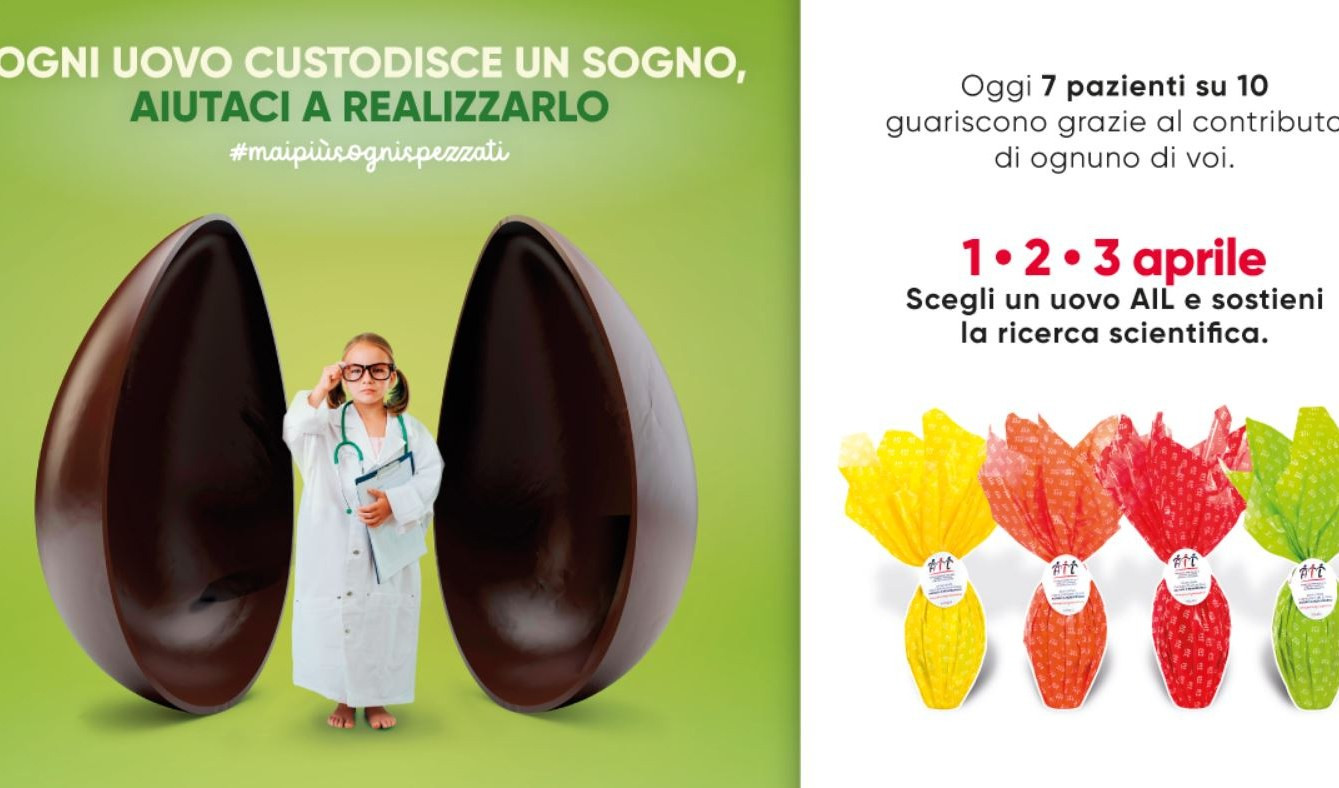 Liguria, tornano le uova di Pasqua di Ail per la lotta alla leucemia