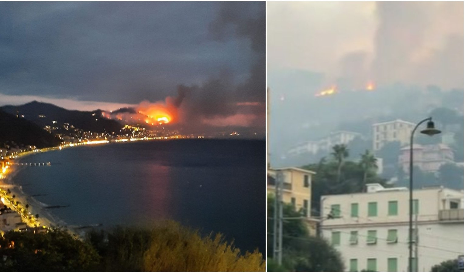 Incendio Alassio, ipotesi dolosa. Il sindaco: 