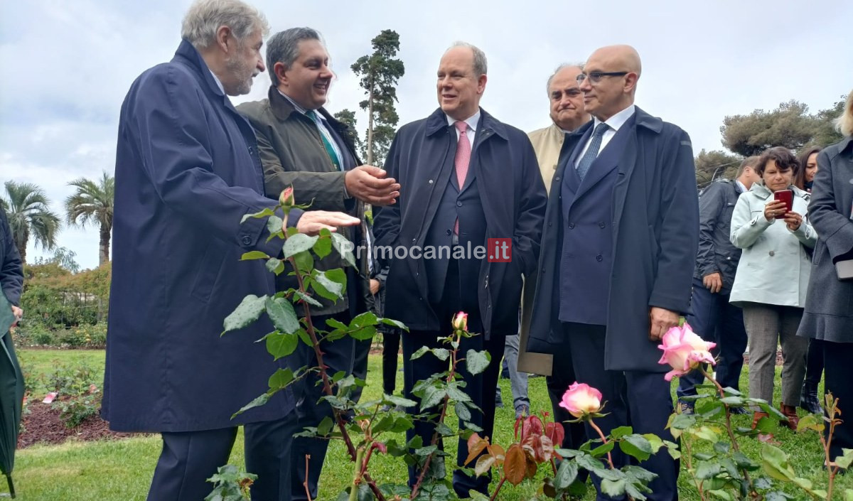 Euroflora, la visita del principe Alberto nel giorno di apertura