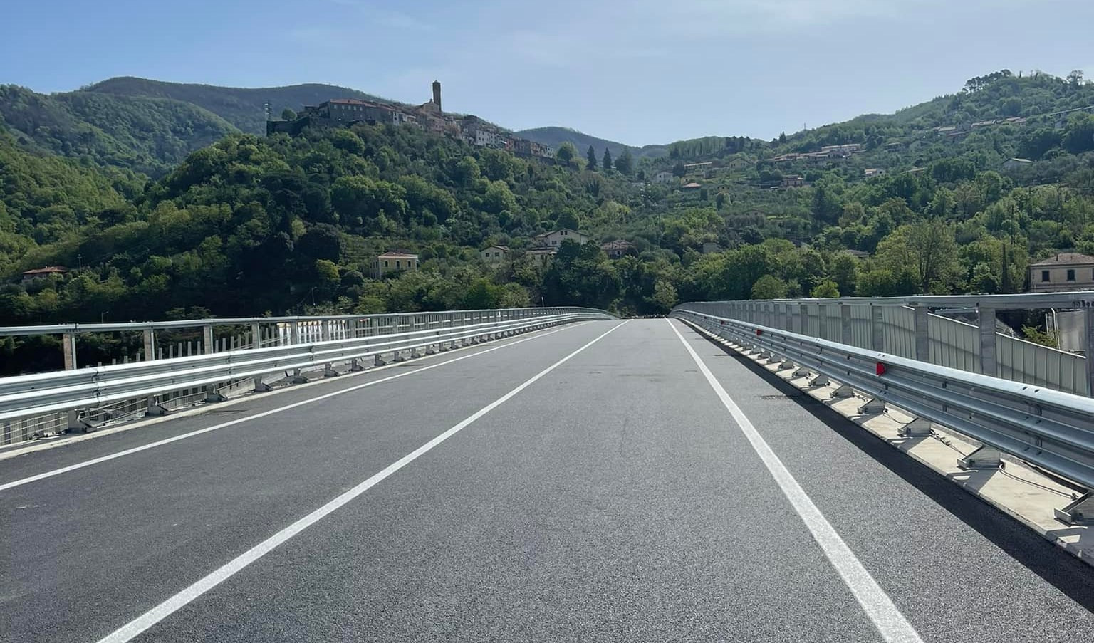 Inaugurato il nuovo ponte di Albiano, Regione Liguria: 