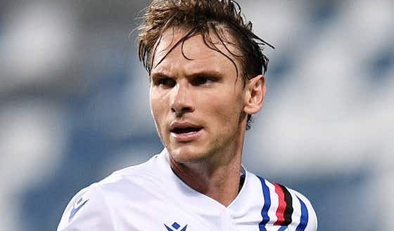 Albin Ekdal, centrocampista della Sampdoria, è in scadenza di contratto