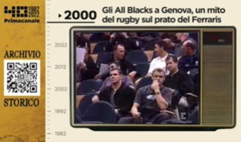 Dall'archivio storico di Primocanale, 2000: gli All Blacks al Ferraris 