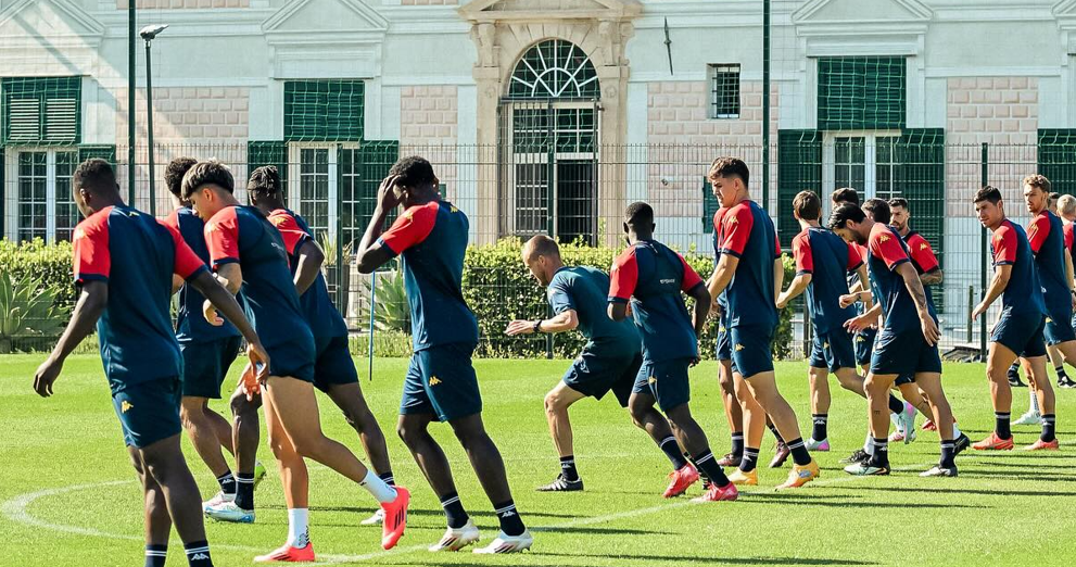 Genoa, domani la partenza per il ritiro di Moena