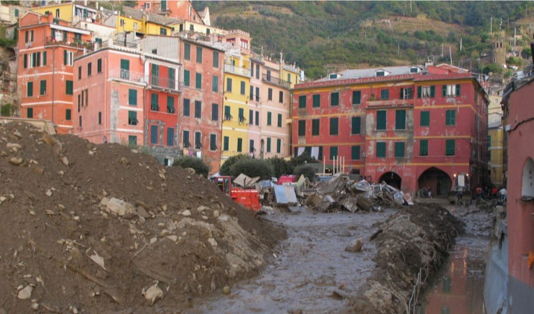 Alluvioni e frane, Liguria: 