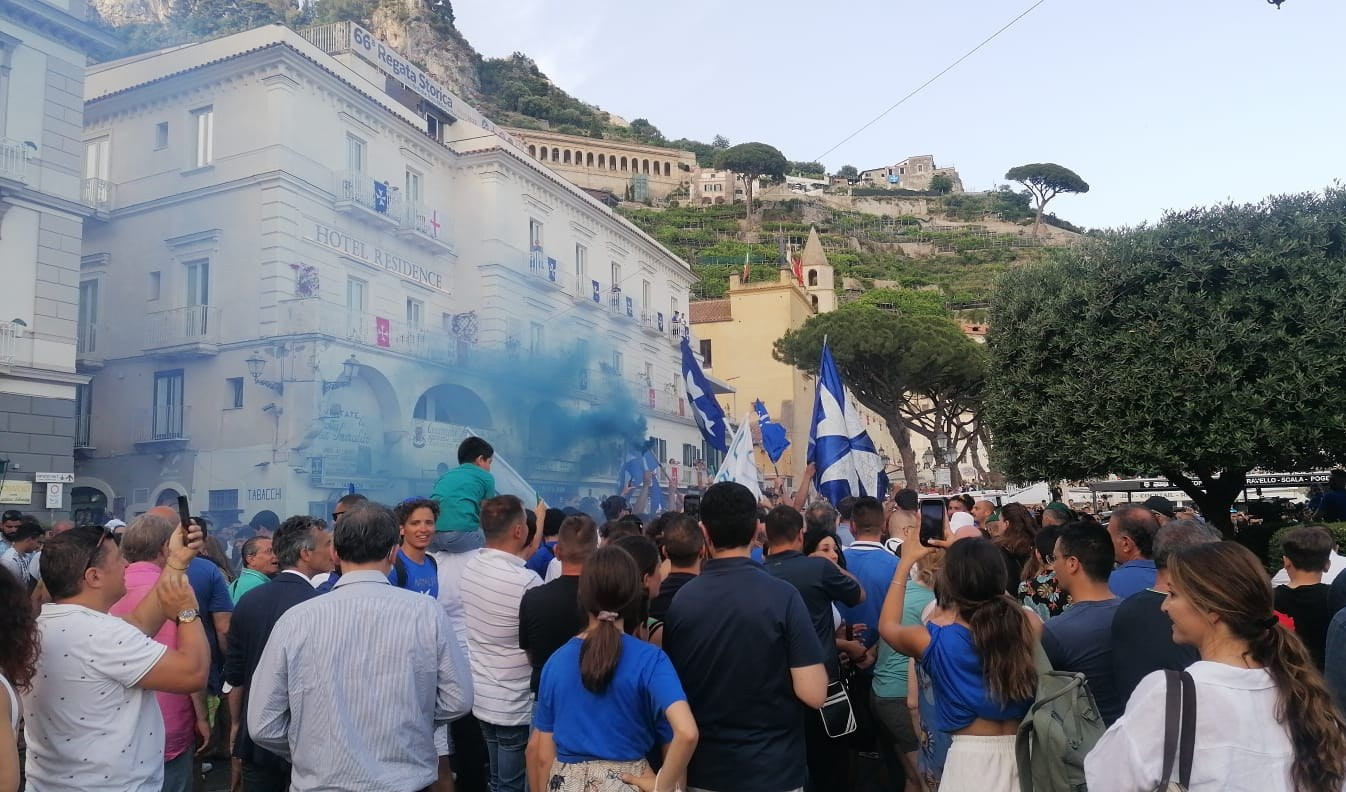 Regata Repubbliche Marinare: trionfa Amalfi, Genova terza