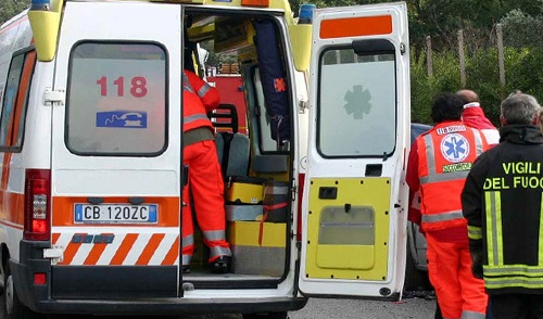 Incidente a Genova, ferito un ciclista