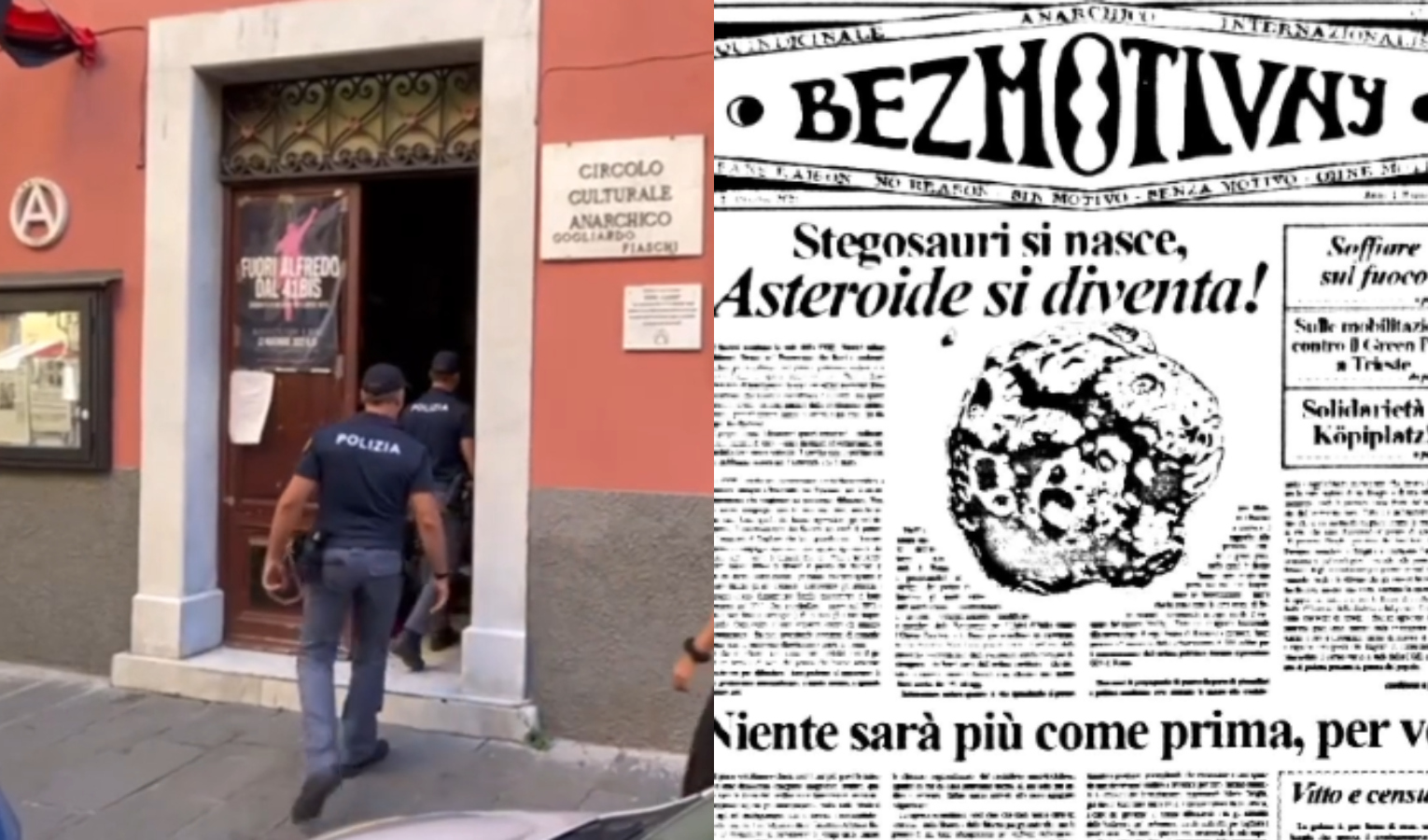 Terrorismo, 9 anarchici arrestati. 