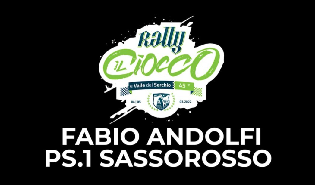 Rally del Ciocco, Fabio Andolfi - PS1 Sassorosso