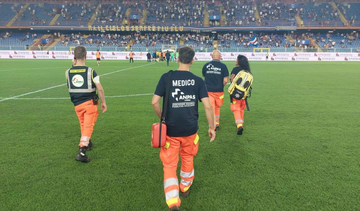 Sampdoria-Mantova, due tifosi colpiti da infarto al Ferraris