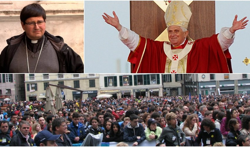  Benedetto XVI e i giovani, il vescovo Anselmi: 