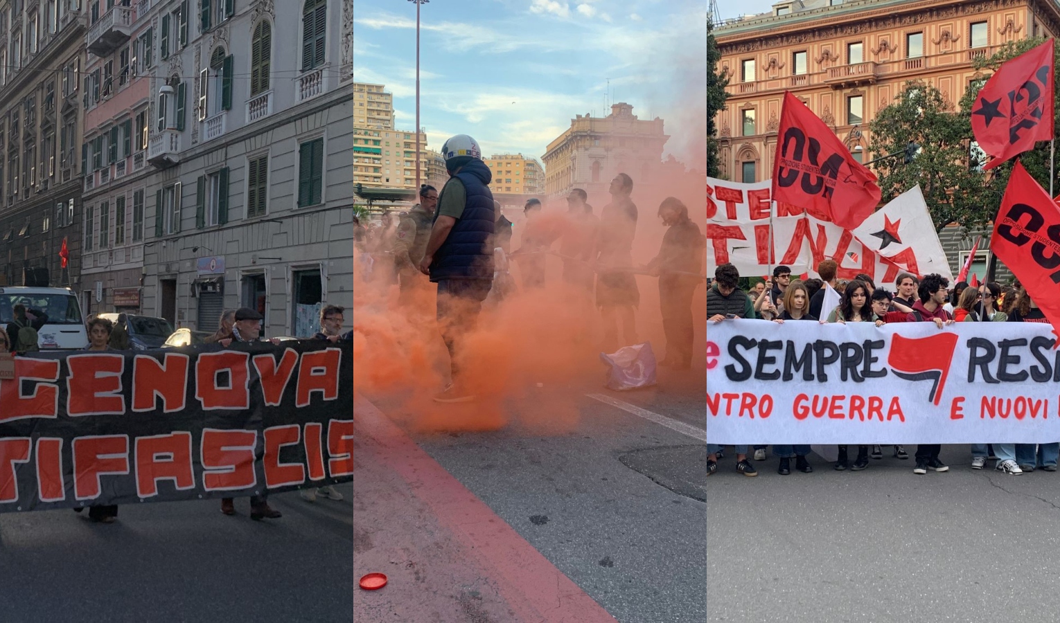 25 aprile, Genova Antifascista in piazza: 