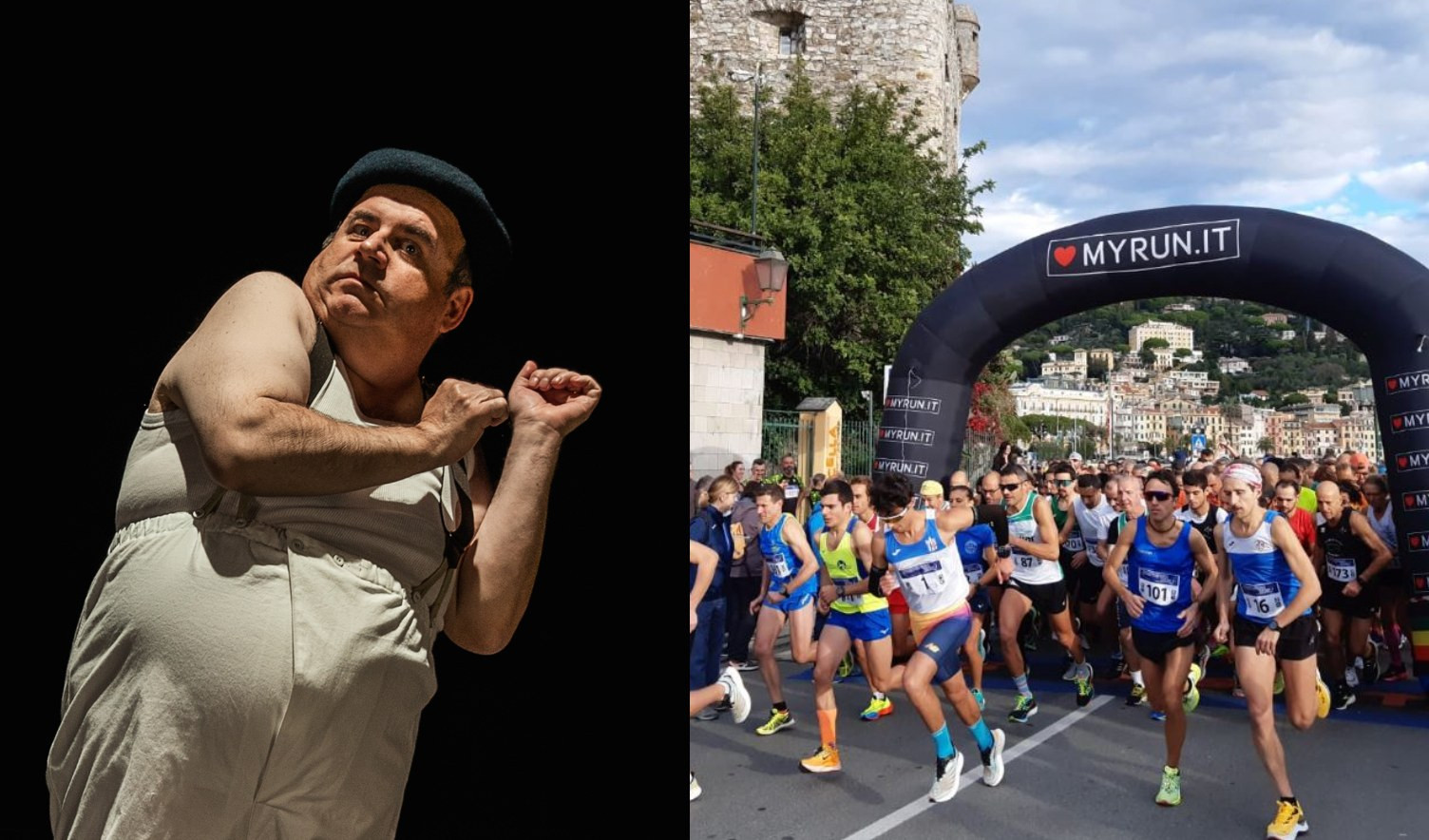 Gli appuntamenti del weekend, da Fantozzi alla Mezza maratona di S. Margherita