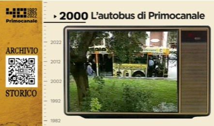 Dall'archivio storico di Primocanale, 2000: ecco l'autobus di Primocanale 