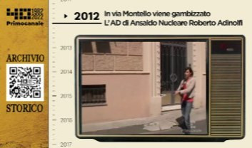 Dall'archivio storico di Primocanale, 2012: gambizzato a Genova l'ad di Ansaldo