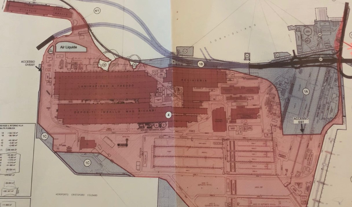 Logistica nelle aree ex Ilva inutilizzate: ecco l'idea di Bucci