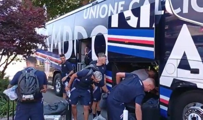 Sampdoria, al via il ritiro: blucerchiati arrivati a Ponte di Legno