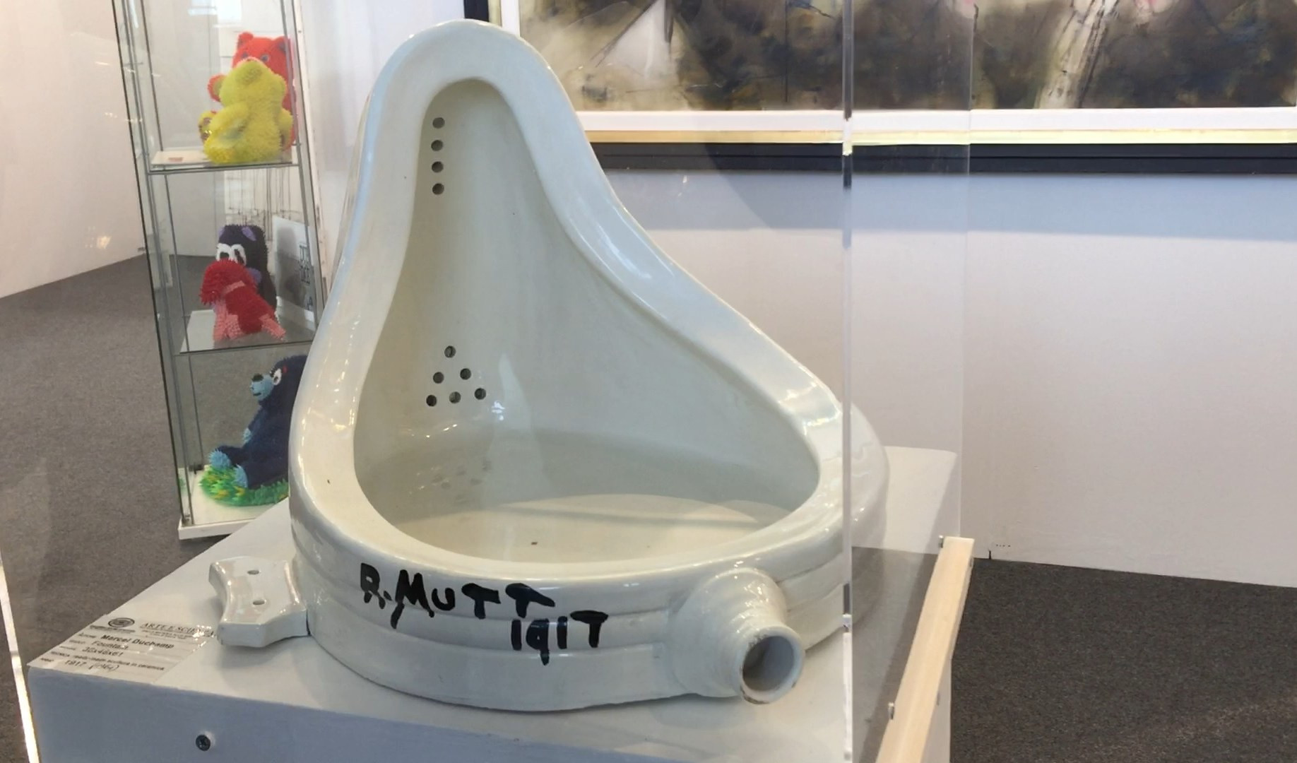 Ad ArteGenova l'orinatoio di Duchamp: 