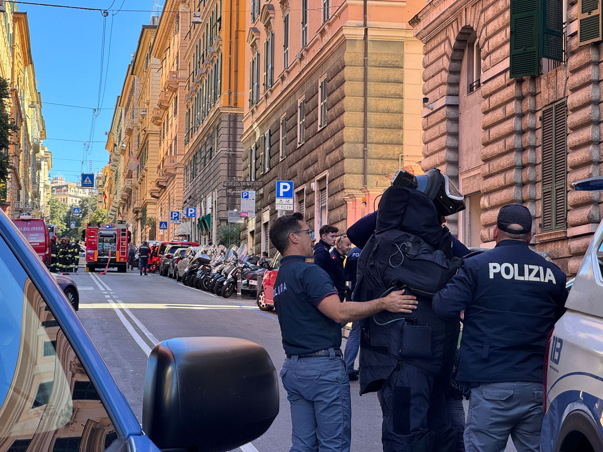Sospetto pacco bomba alla sinagoga di Genova, chiusa via Assarotti