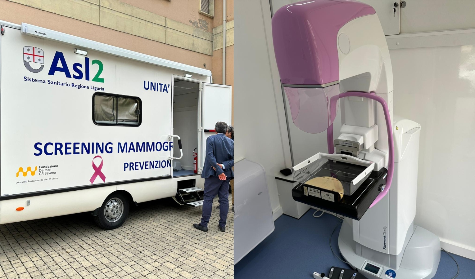Asl2, lo screening alla mammella arriva sotto casa grazie alla nuova unità mobile
