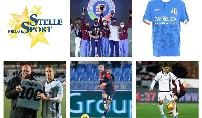 Stelle nello Sport, all'asta le maglie di Vanheusden e Agudelo