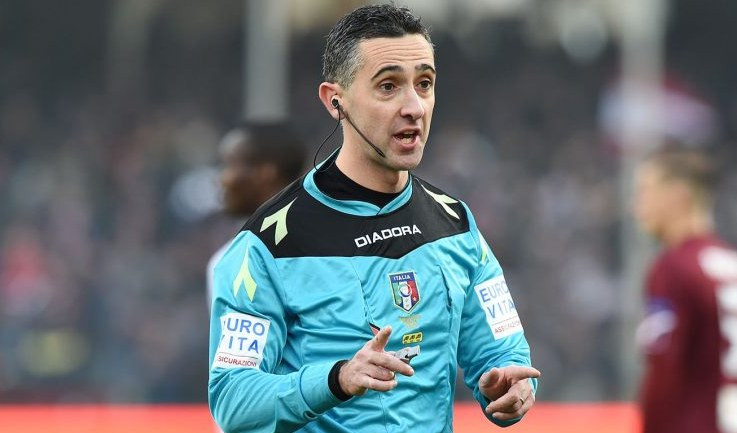 Sampdoria-Lazio: arbitrerà Aureliano di Bologna