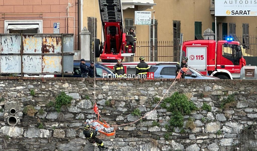 Genova, cadavere nel Bisagno: è un 27enne scivolato dal muraglione