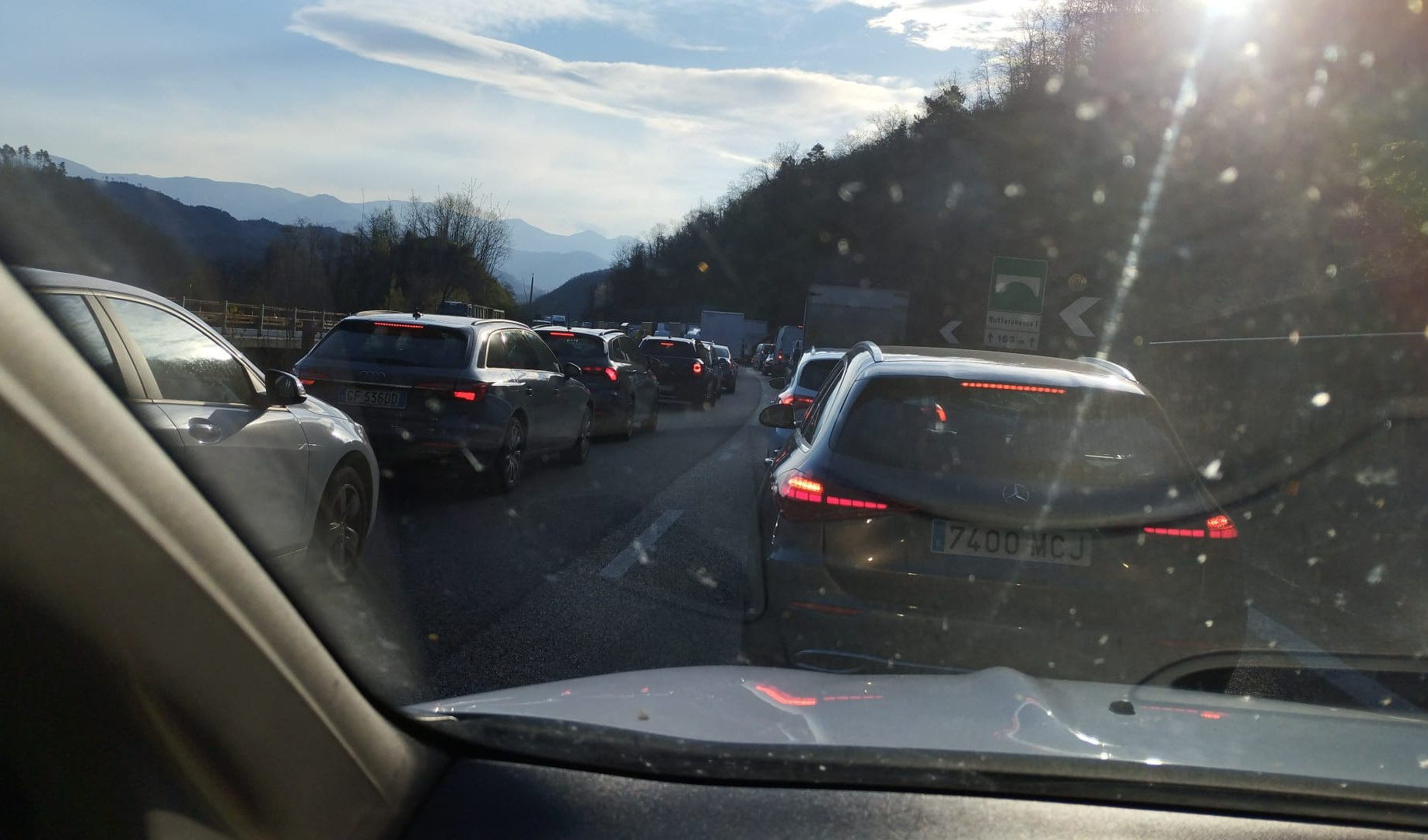 Caos autostrade, in A12 km di code tra Deiva e Carrodano