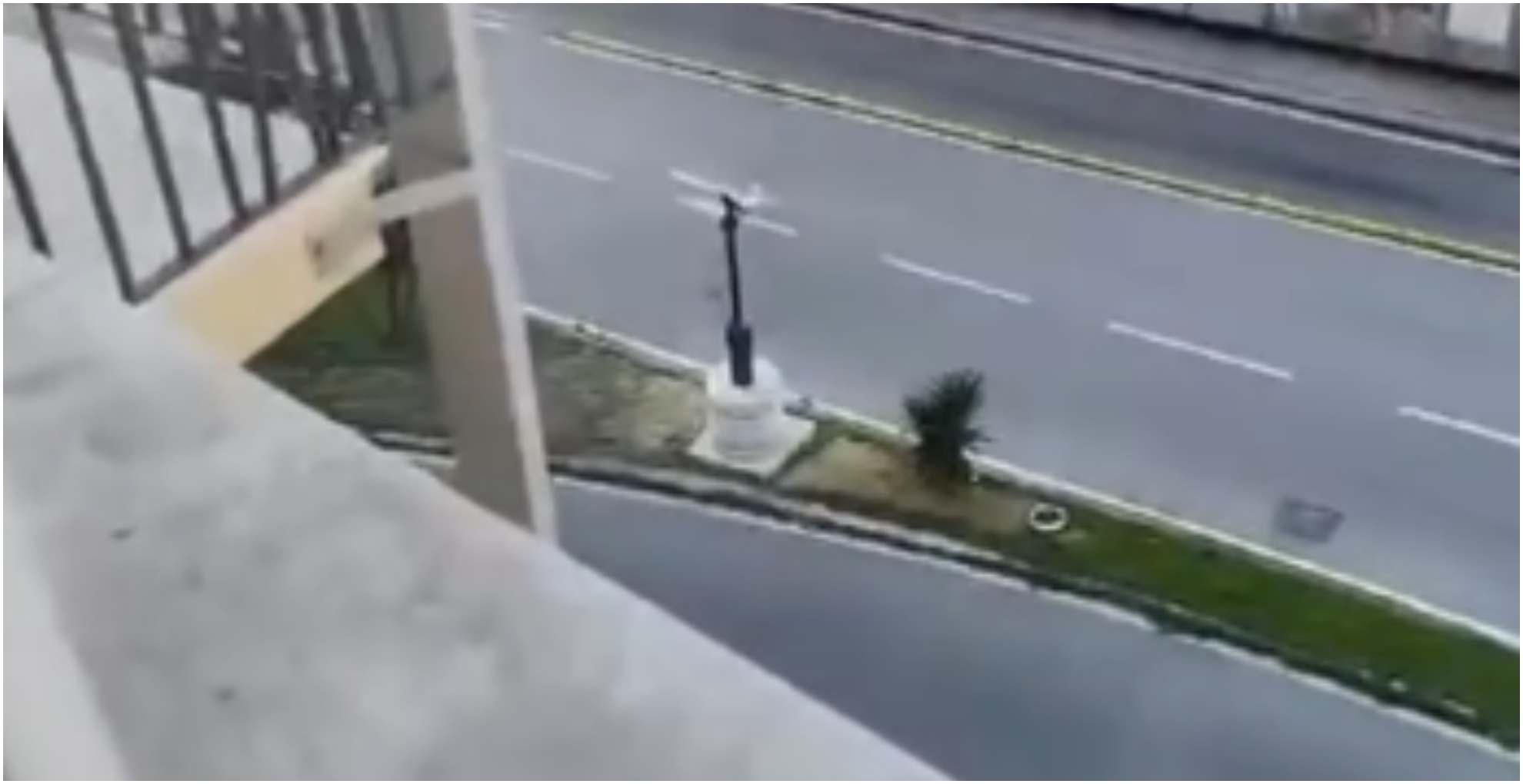 Un frame del video diventato virale