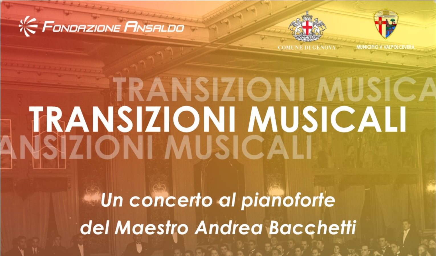 Fondazione Ansaldo, il 10 settembre il concerto al pianoforte del maestro Bacchetti