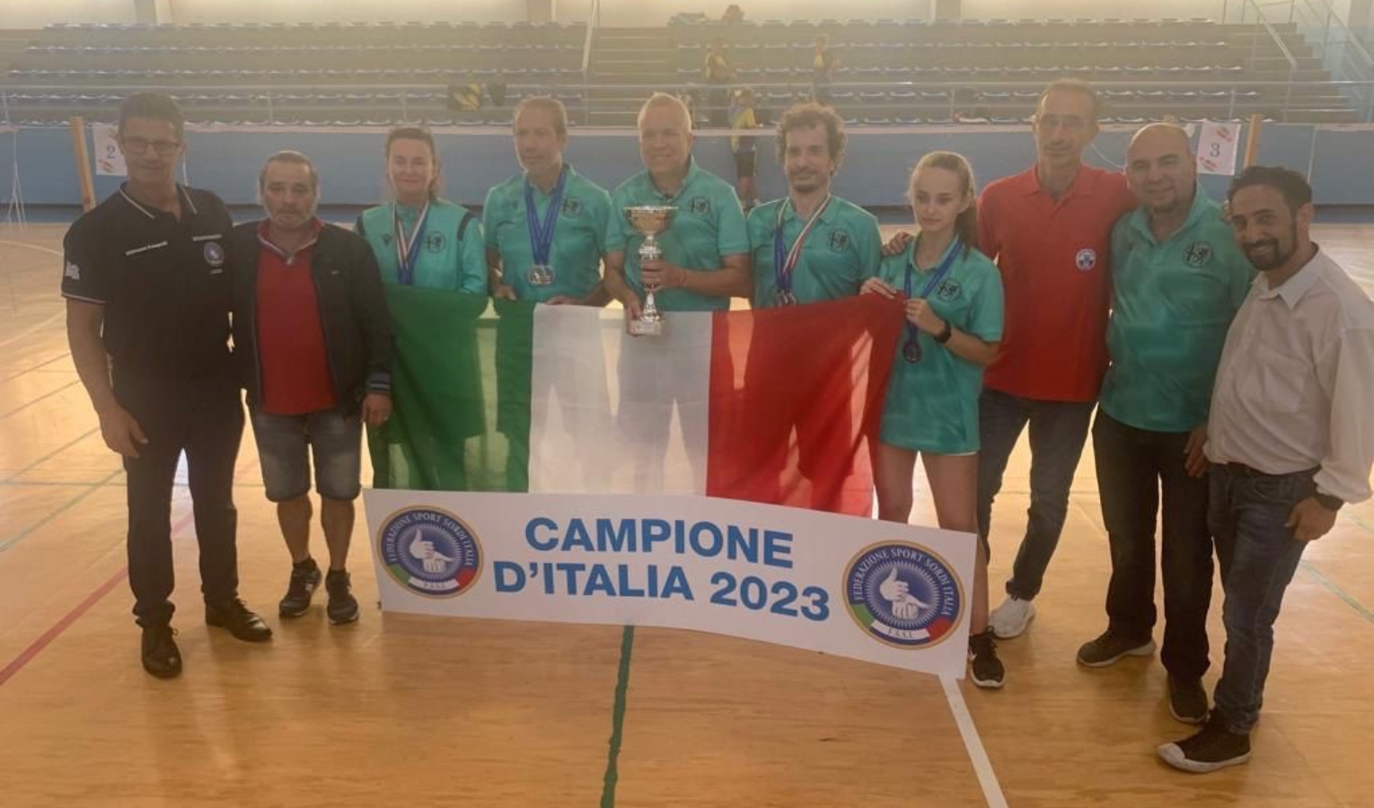 Badminton sordi, l'Asd Css Genova conquista il titolo di Campione d'Italia