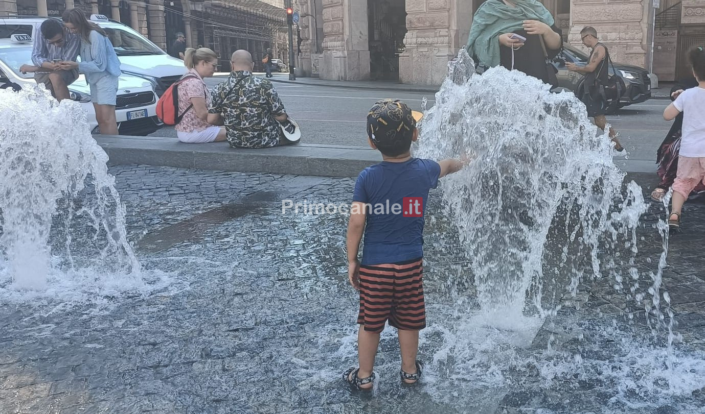 Caldo record in Liguria: mercoledì e giovedì bollino rosso a Genova, oggi arancione