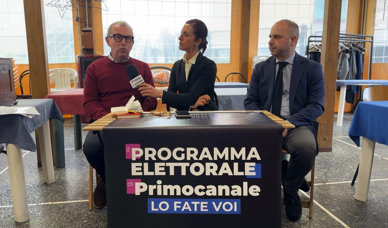 Il nostro banchetto in Bassa Valbisagno: duello tra i candidati presidente