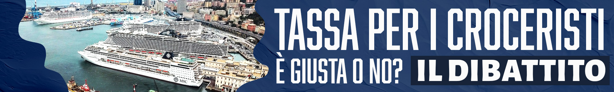 Banner - Tassa Croceristi