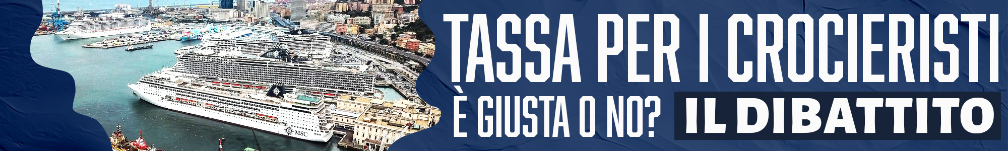 Banner - Tassa Croceristi