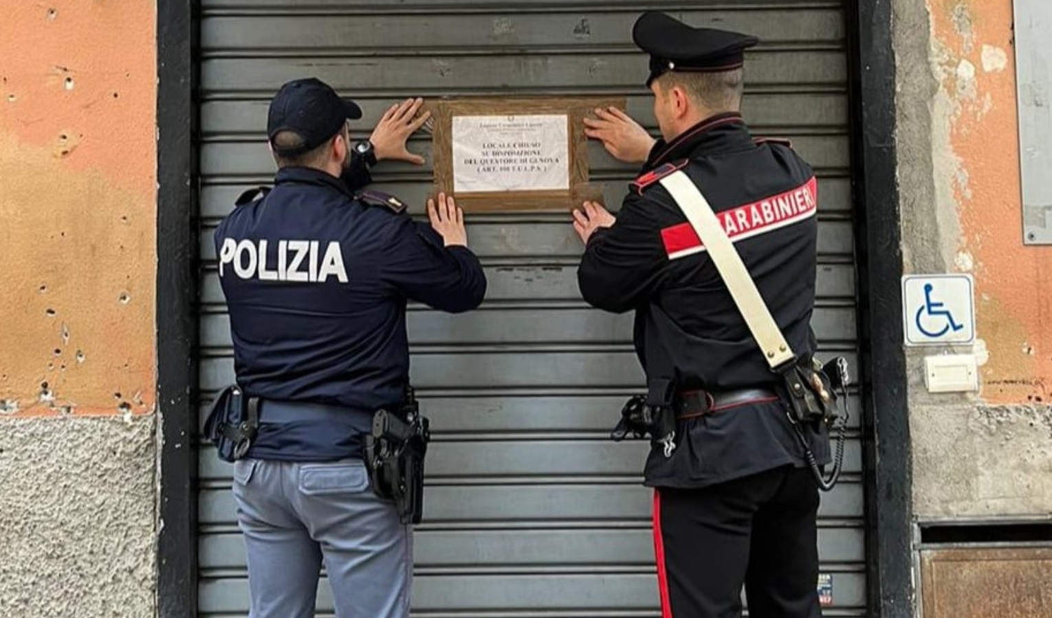 Genova, questore sospende licenza a un bar di Certosa