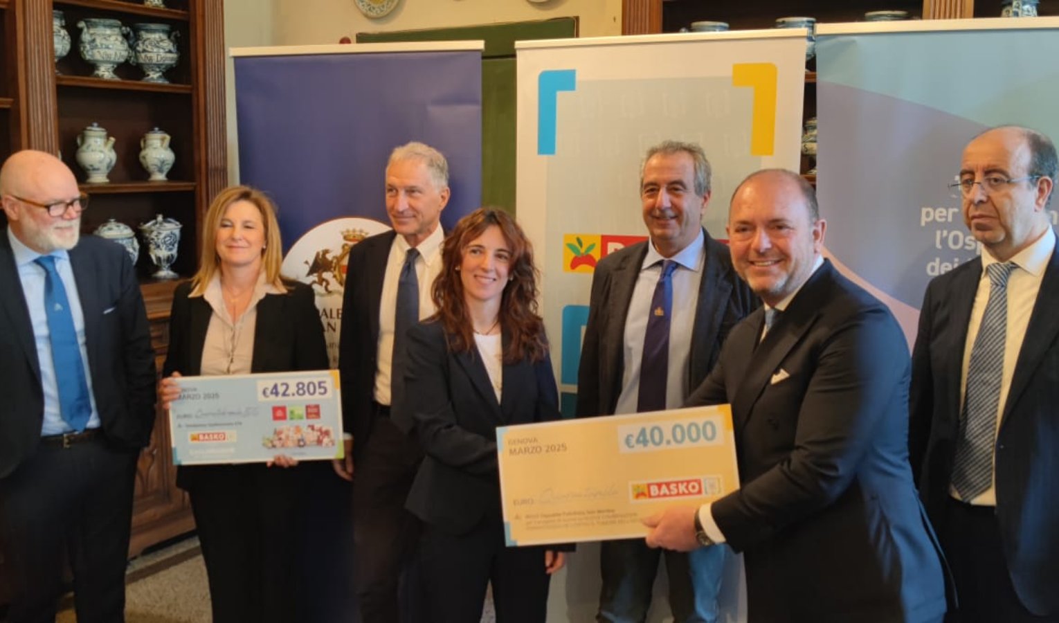 Basko sostiene la ricerca 80mila euro donati al San Martino e Giannina Gaslini